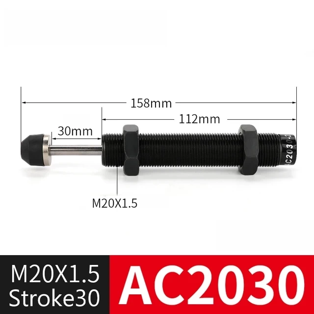 Гидравлический буфер серии AC (не регулируемый) фото 13