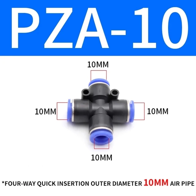PZA - Пластиковый соединитель на 4 стороны фото 6
