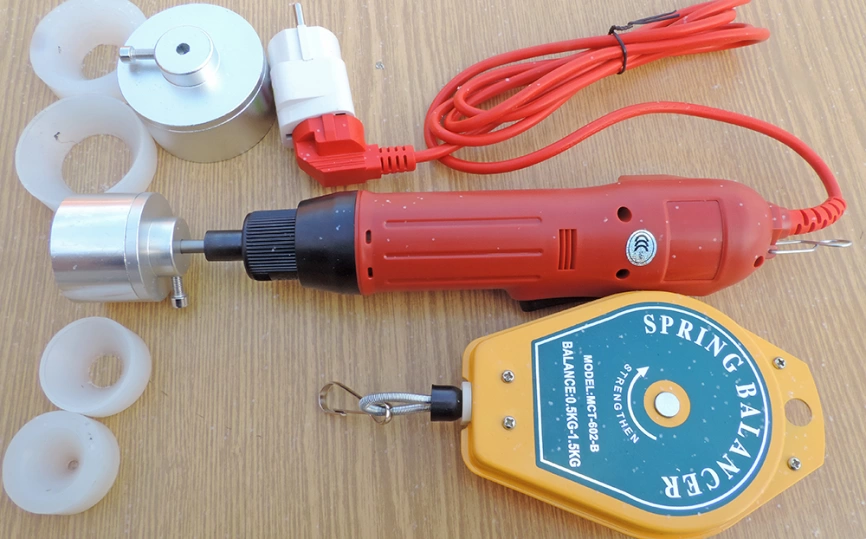 Ручная электрическая укупорочная машина фото 6