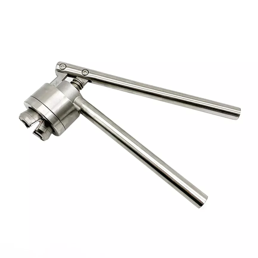 Ручной кримпер инструмент для обжима алюминиевых крышек флаконов фото 4