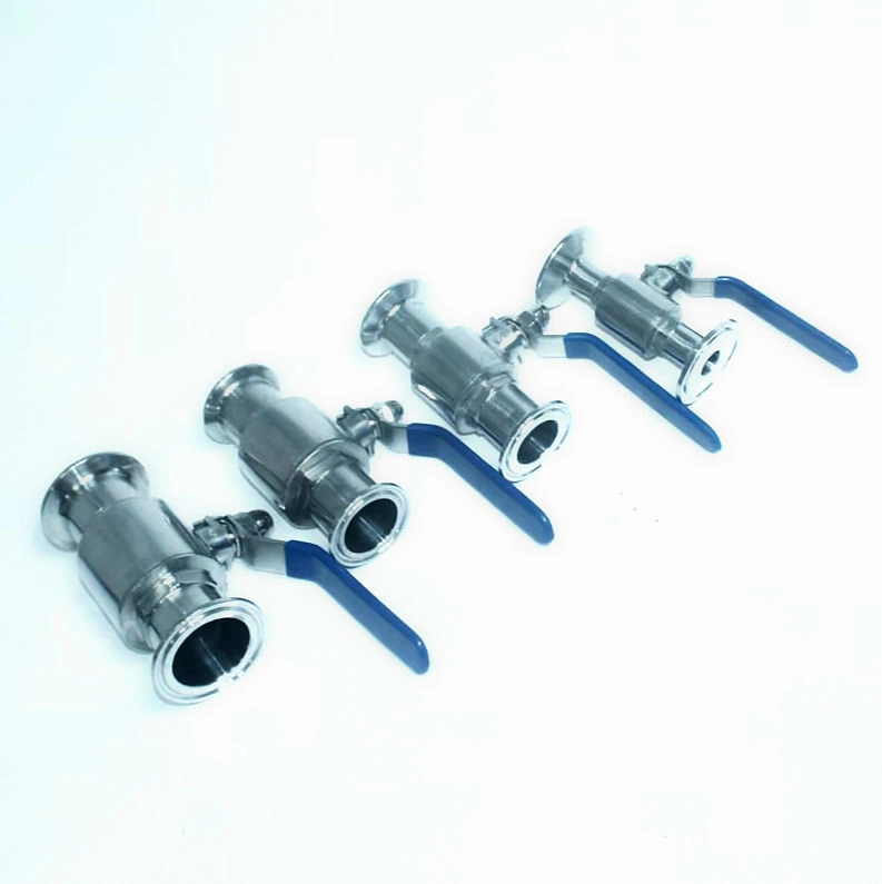 Кран под кламп соединение. Нержавеющий шаровый кран фото 9