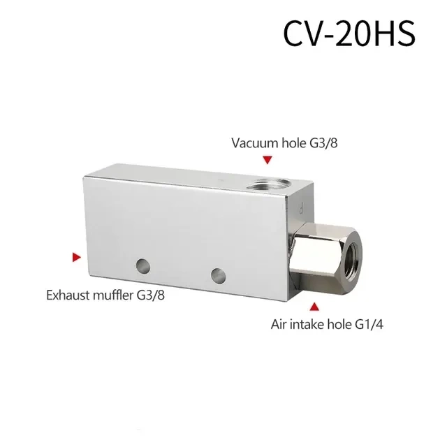 Пневматический вакуумный генератор серии CV-10/15/20/25 фото 4