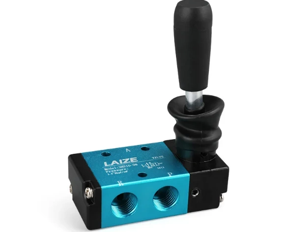 4H210-08 / 3H210-08. Двух-позиционный пневматический ручной клапан с фиксацией фото 1