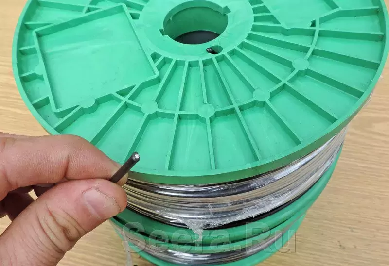 Агрошпалера (трос металлополимерный) фото 5