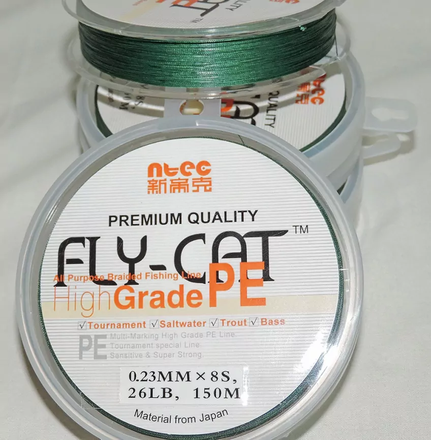 Шнур плетёный FLY-CAT 8 нитей (150 м.) фото 5