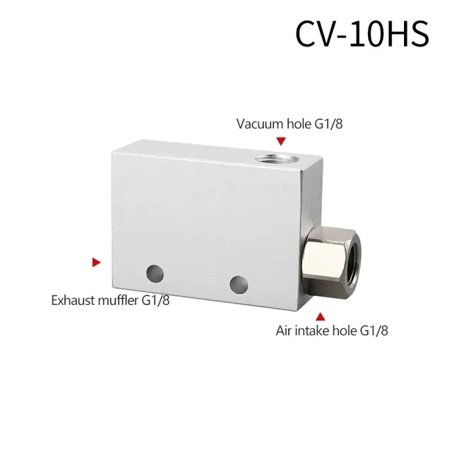 Пневматический вакуумный генератор серии CV-10/15/20/25 фото 2