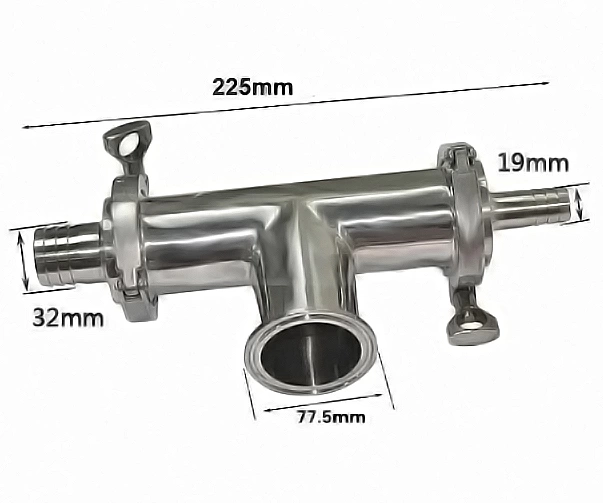 Тройник с клапанами фото 1