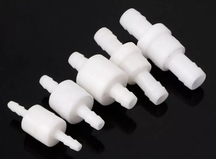 Клапан пластиковый (белый) фото 1