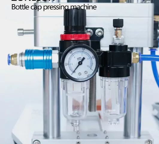 Настольная пневматическая машина для прессования фото 4