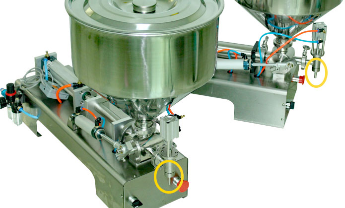 сопло поршневого дозатора