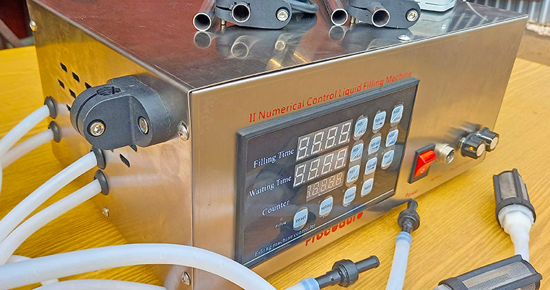 разливочная машина на два сопла