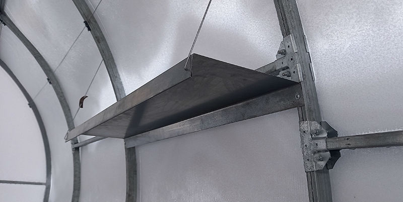 полка в теплицу