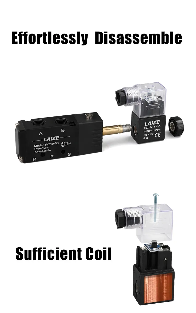катушка пневматического распределителя 4v210