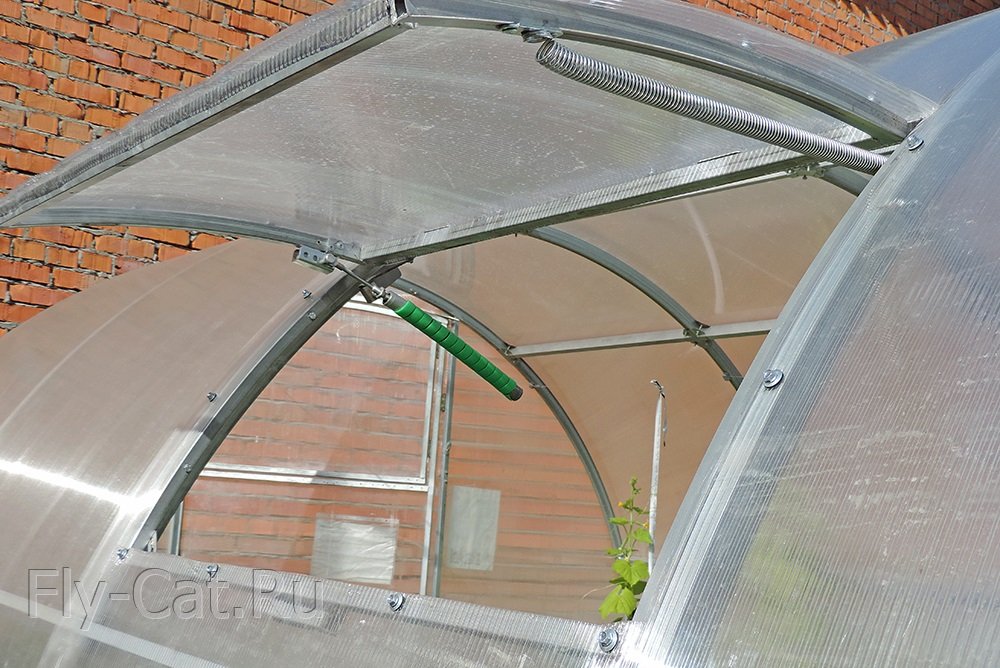 крепление термопривода на форточку 