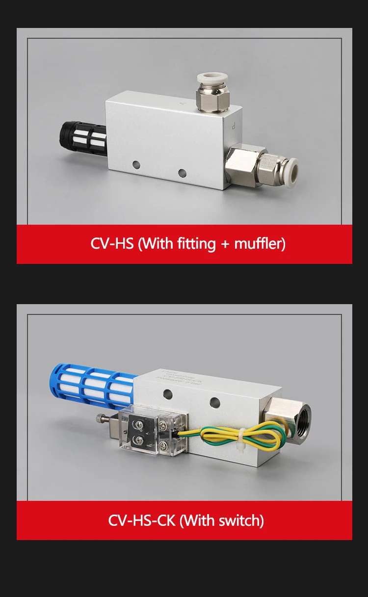 Эжектор вакуумный пневматический CV-25