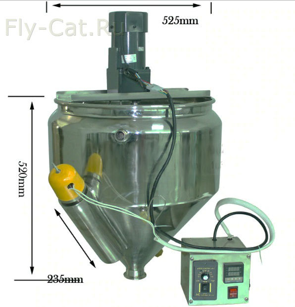 бак с подогревом и перемешиванием
