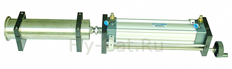 Поршень с цилиндром и пневматическим цилиндром