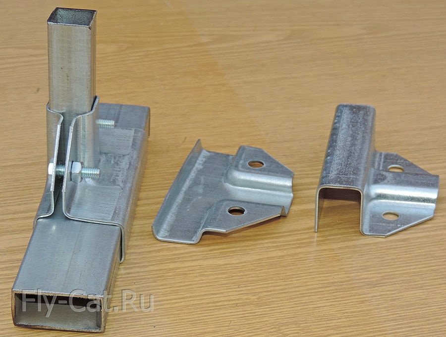 Краб T-образный глубокий (40x20x40 мм; 1,5 мм)